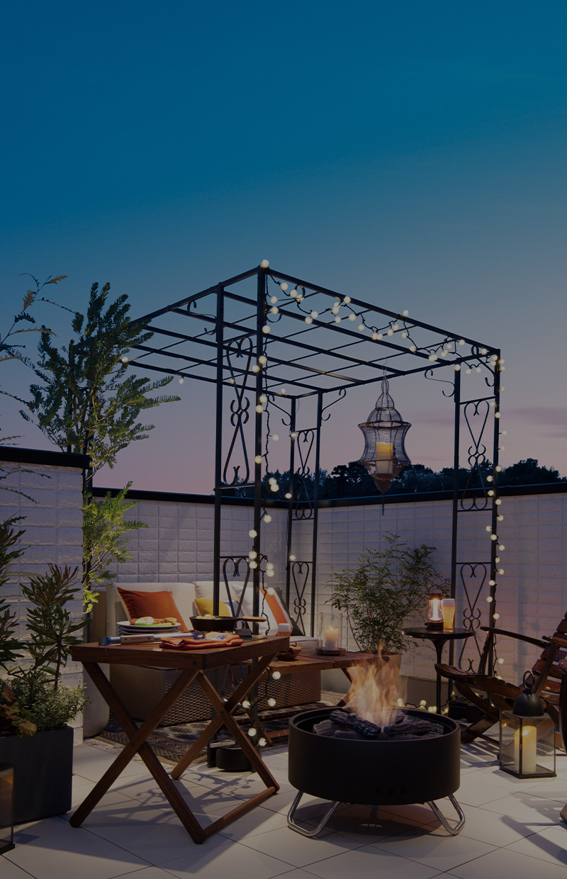 &RESORT HOUSE ひばりヶ丘（アンリゾ ひばりヶ丘）内観パース