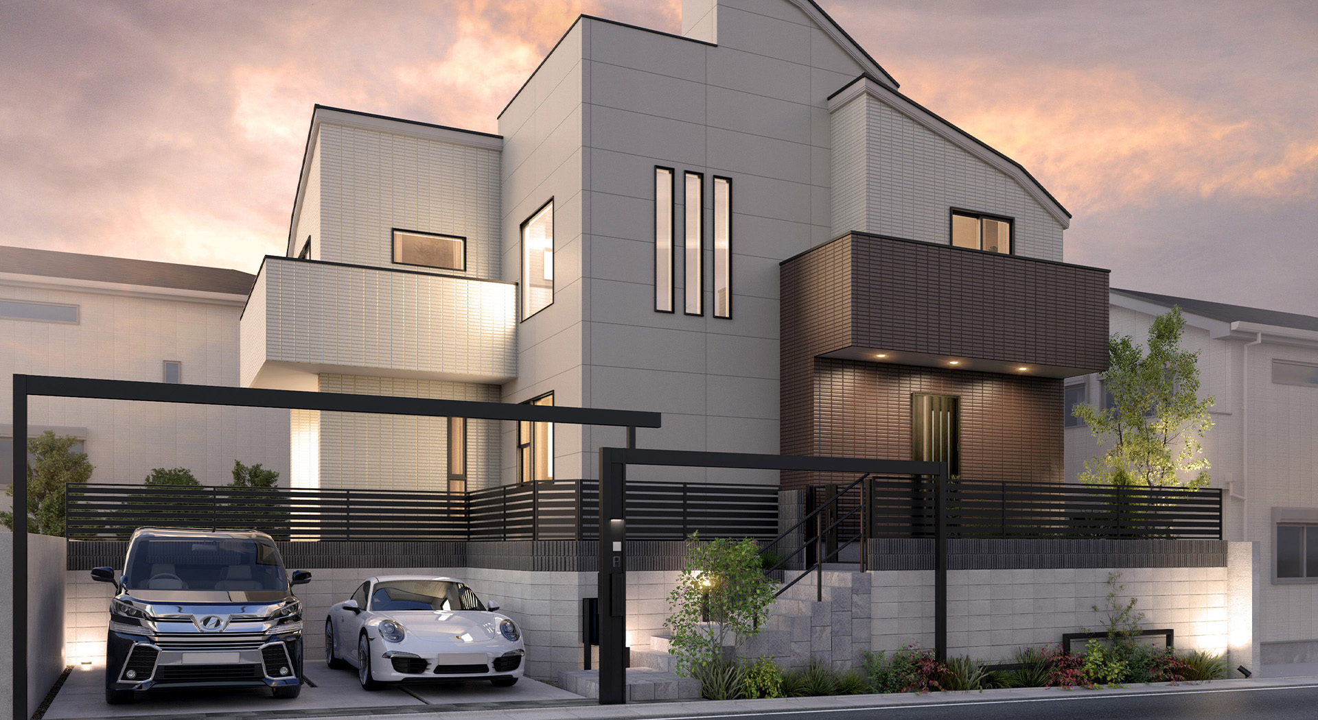 &RESORT HOUSE 仲町台（アンリゾ 仲町台）外観パース