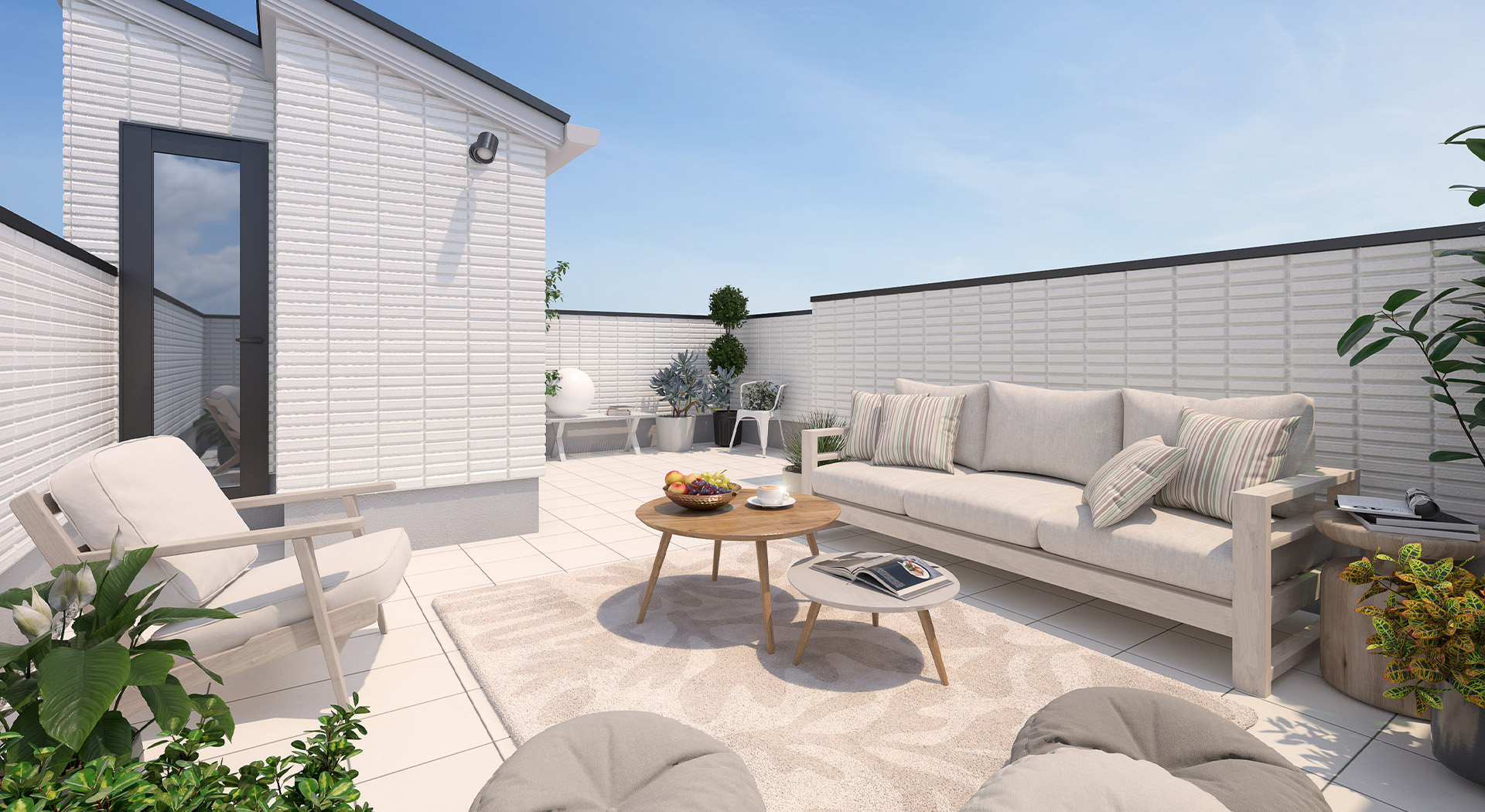 &RESORT HOUSE 北小金（アンリゾ 北小金）屋上テラスパース