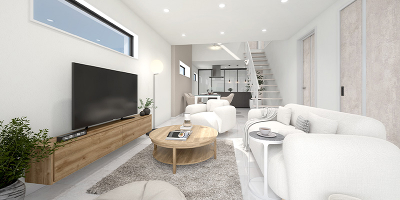 &RESORT HOUSE 新松戸Ⅱ期（アンリゾ 新松戸Ⅱ期）内観パース