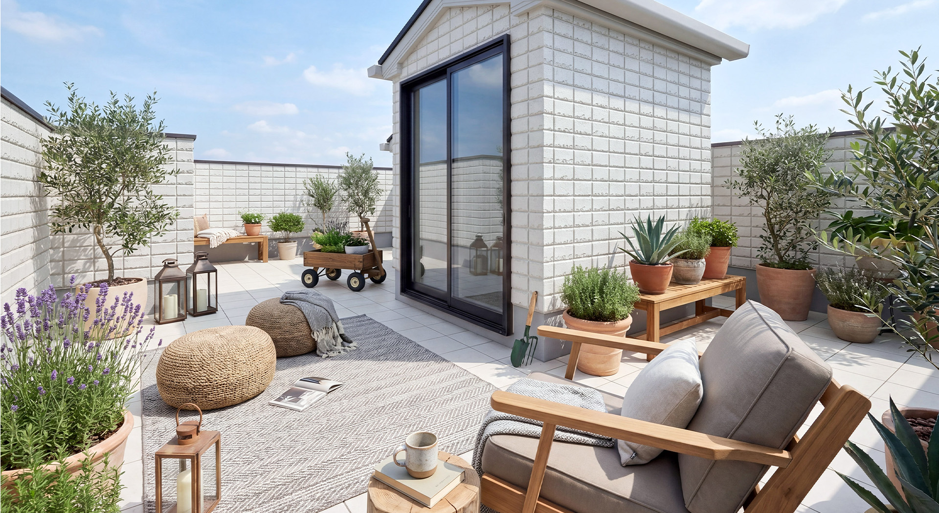&RESORT HOUSE 流山おおたかの森（アンリゾ 流山おおたかの森）屋上テラスパース
