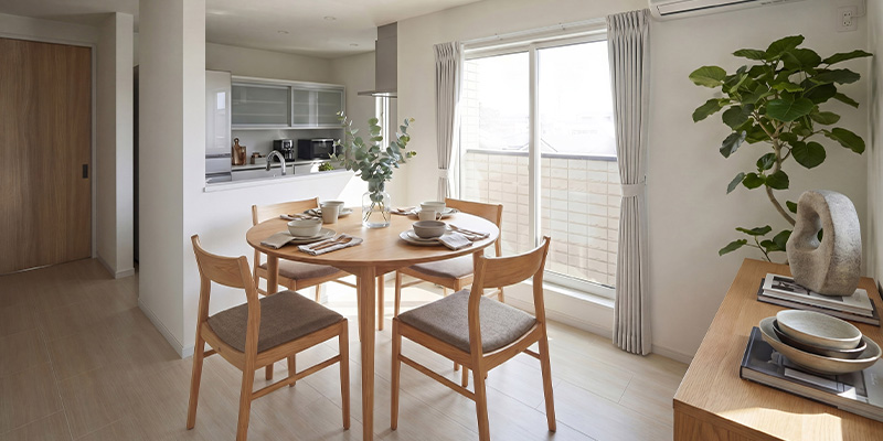 &RESORT HOUSE 流山おおたかの森（アンリゾ 流山おおたかの森）内観パース