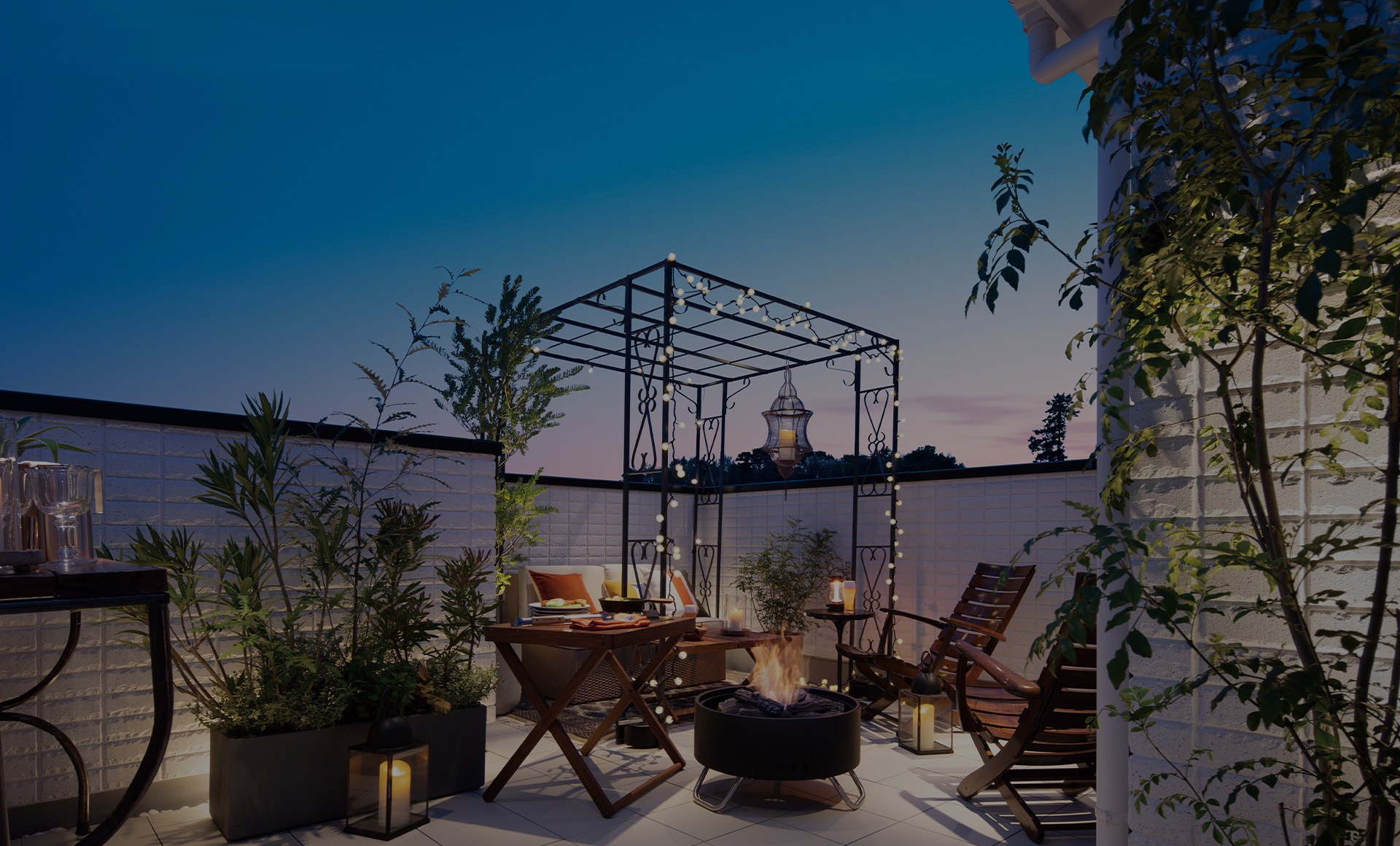 &RESORT HOUSE 矢切（アンリゾ 矢切）屋上テラスイメージ