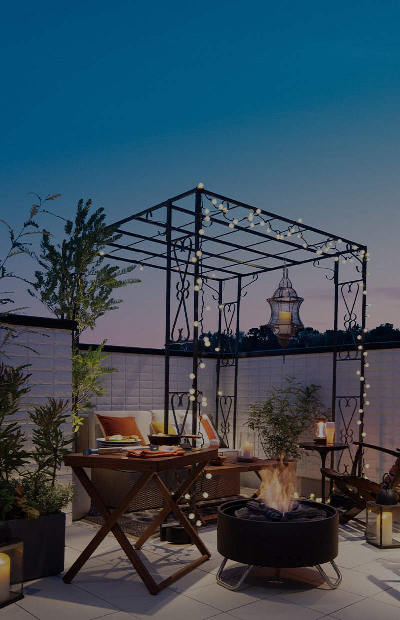 &RESORT HOUSE 矢切Ⅱ期（アンリゾ 矢切Ⅱ期）屋上テラスイメージ