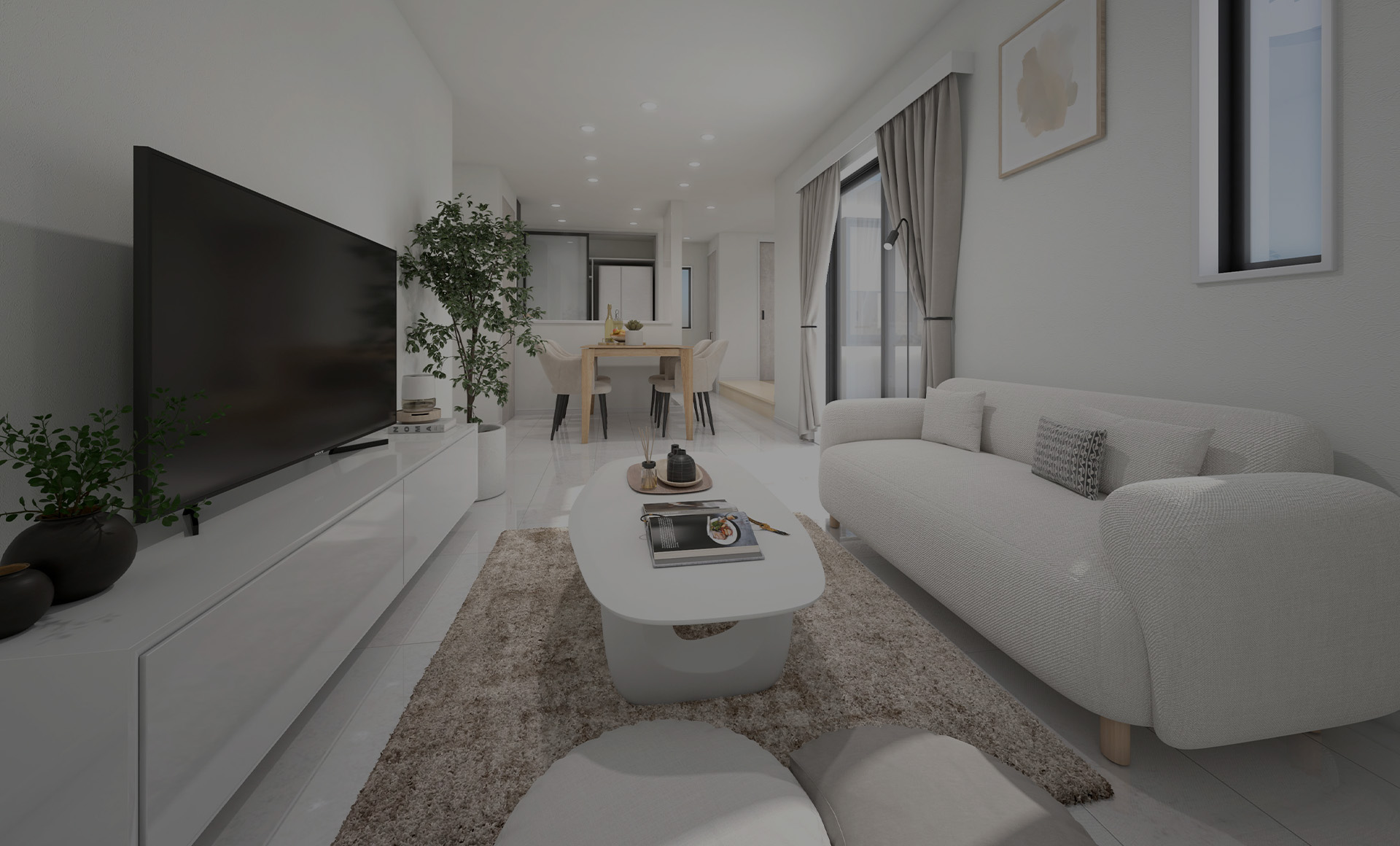 &RESORT HOUSE 京成大和田（アンリゾ 京成大和田）内観パース