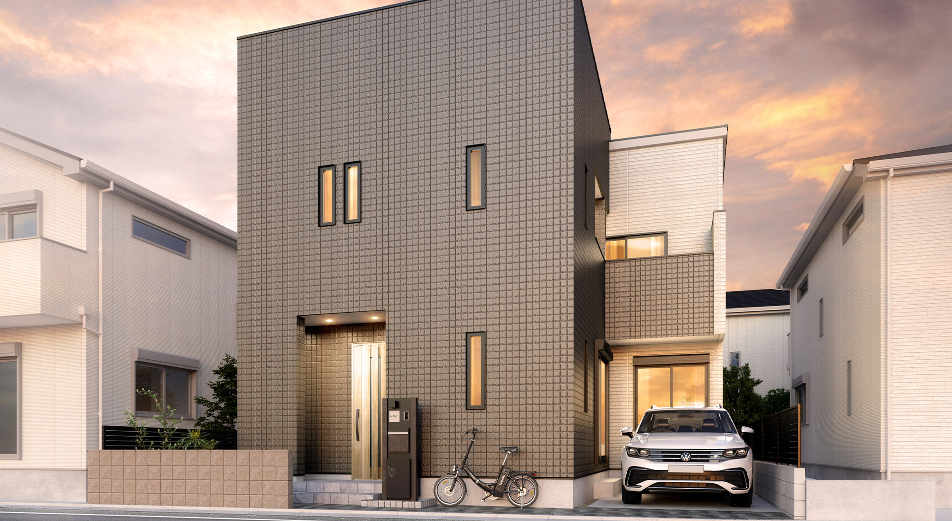 &RESORT HOUSE 京成大和田（アンリゾ 京成大和田）外観パース