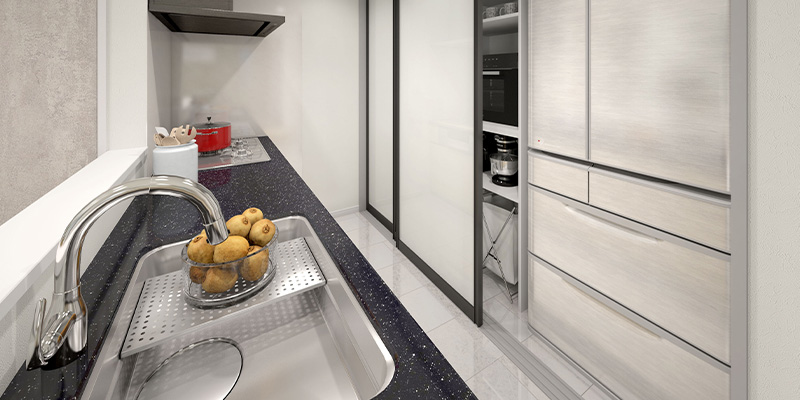 &RESORT HOUSE 京成大和田(アンリゾ 京成大和田)キッチンパース