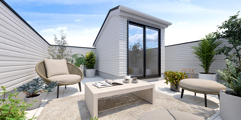 &RESORT HOUSE 京成大和田(アンリゾ 京成大和田)屋上テラスパース