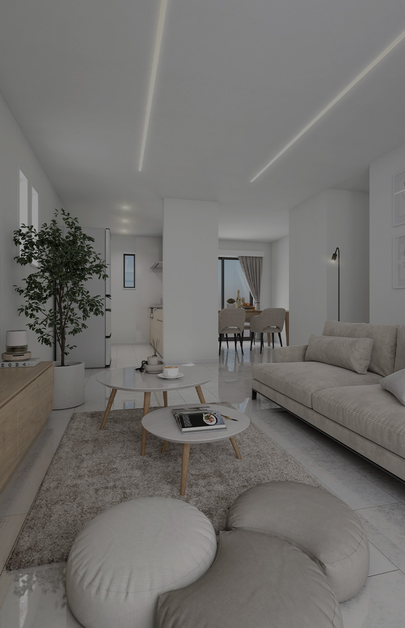 &RESORT HOUSE 柏Ⅱ期（アンリゾ 柏Ⅱ期）内観パース