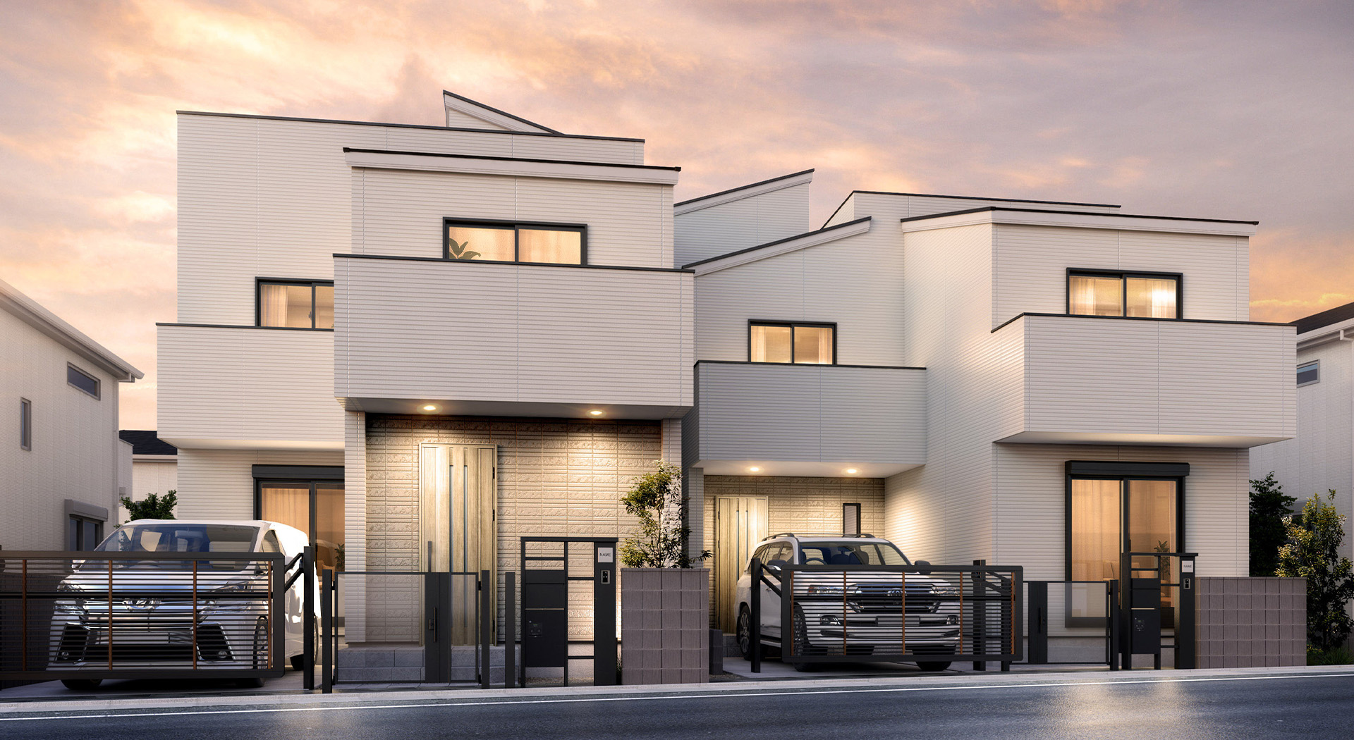 &RESORT HOUSE 柏Ⅱ期（アンリゾ 柏Ⅱ期）外観パース