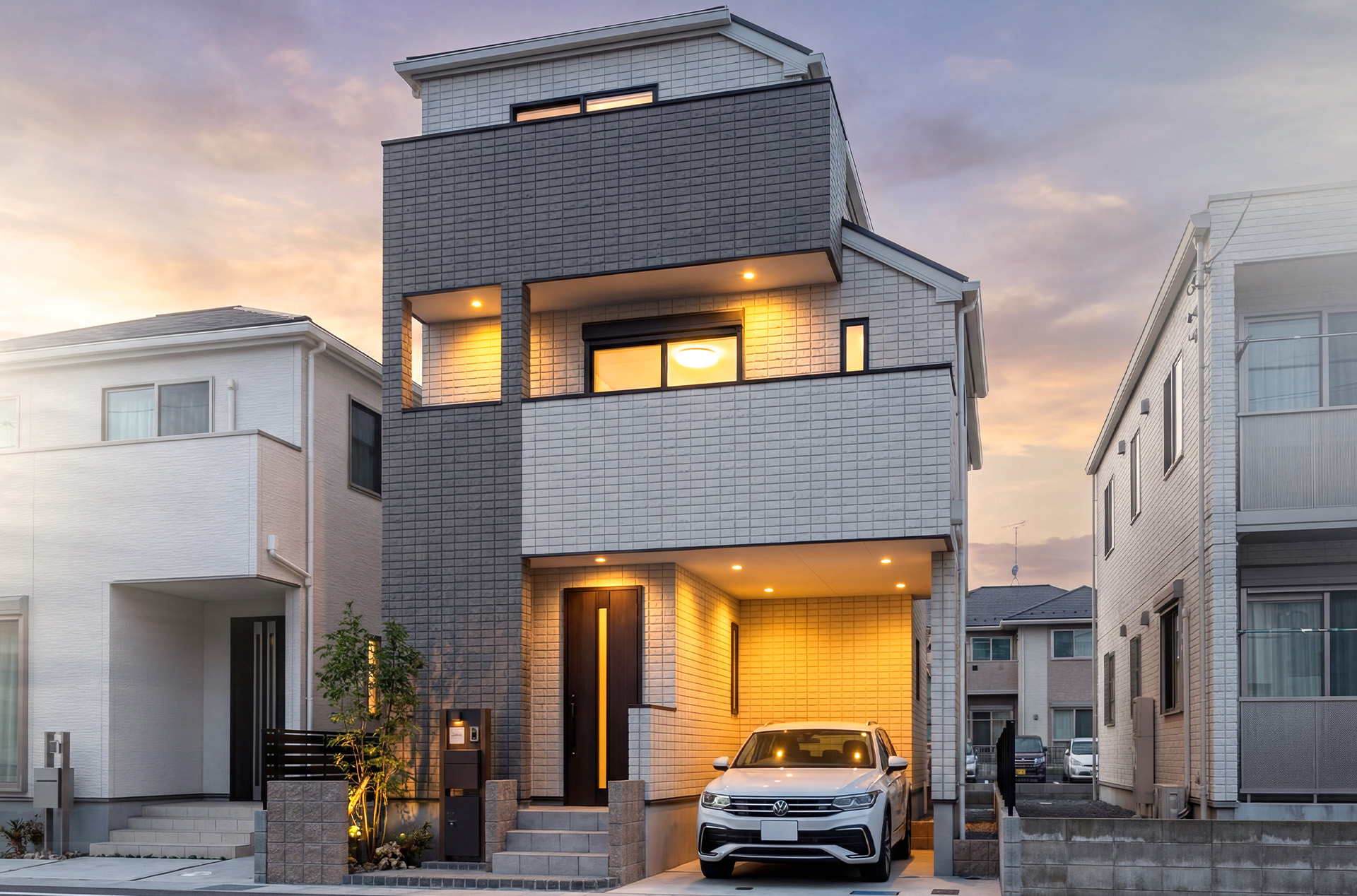 &RESORT HOUSE 浦安Ⅲ期（アンリゾ 浦安Ⅲ期）外観パース