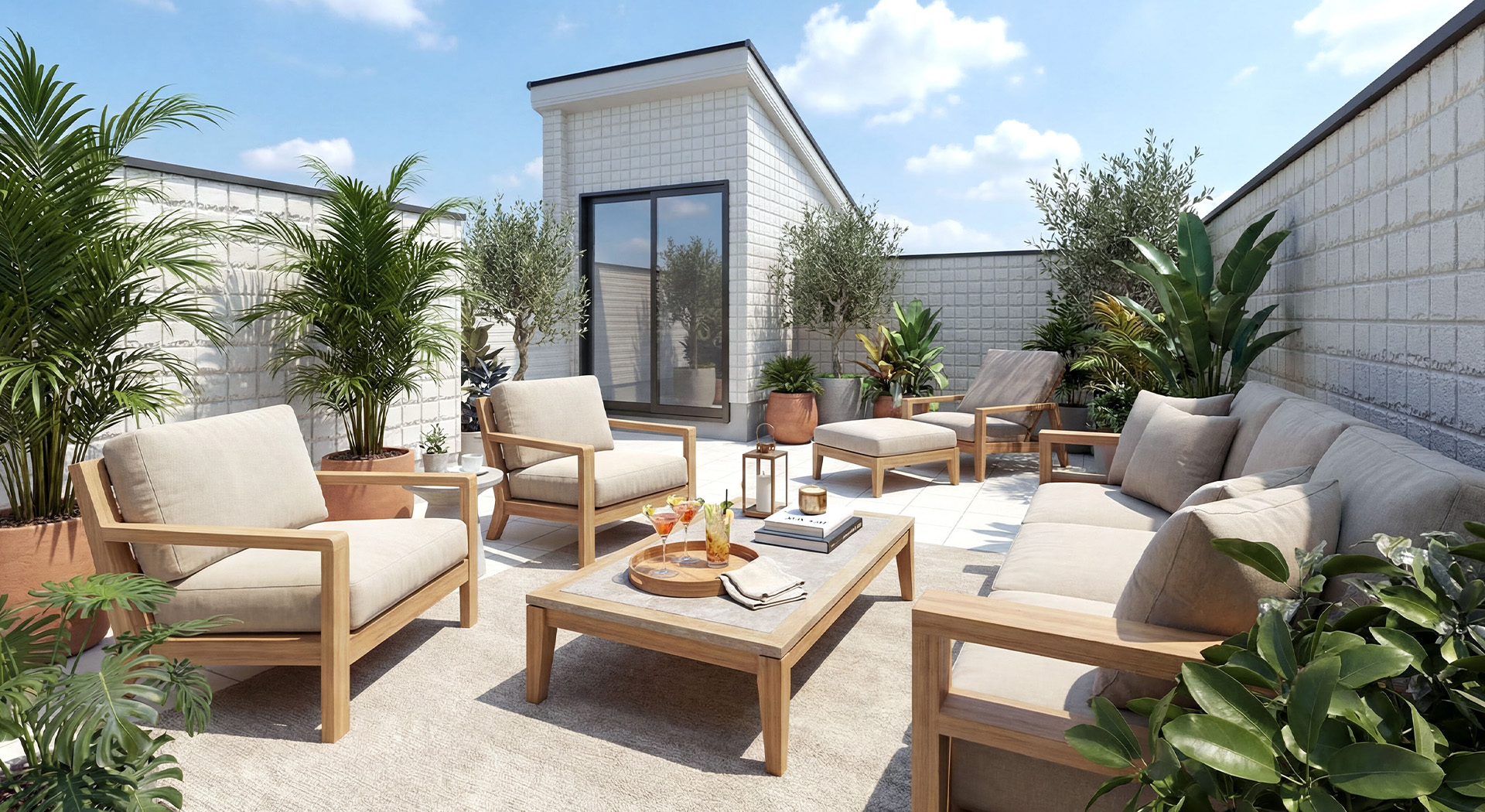 &RESORT HOUSE 指扇Ⅱ期（アンリゾ 指扇Ⅱ期）屋上テラスパース