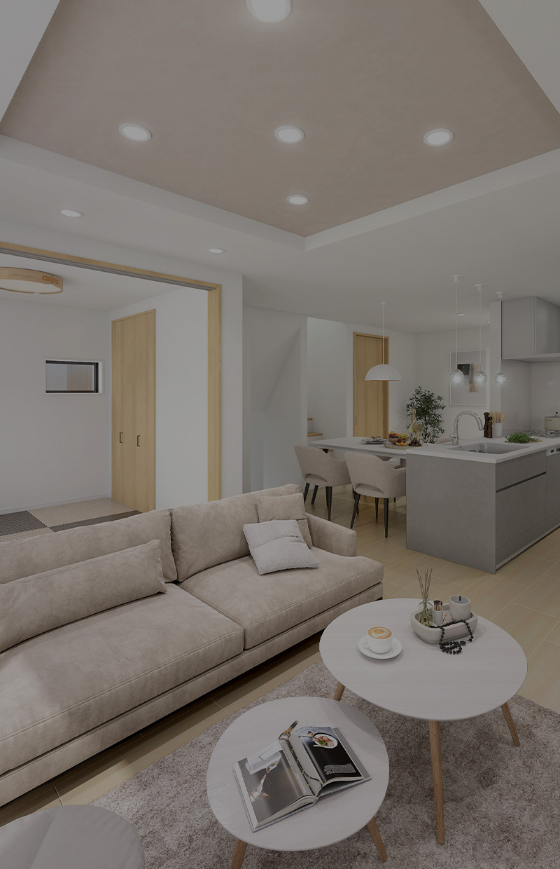 &RESORT HOUSE 川口元郷（アンリゾ 川口元郷）内観パース