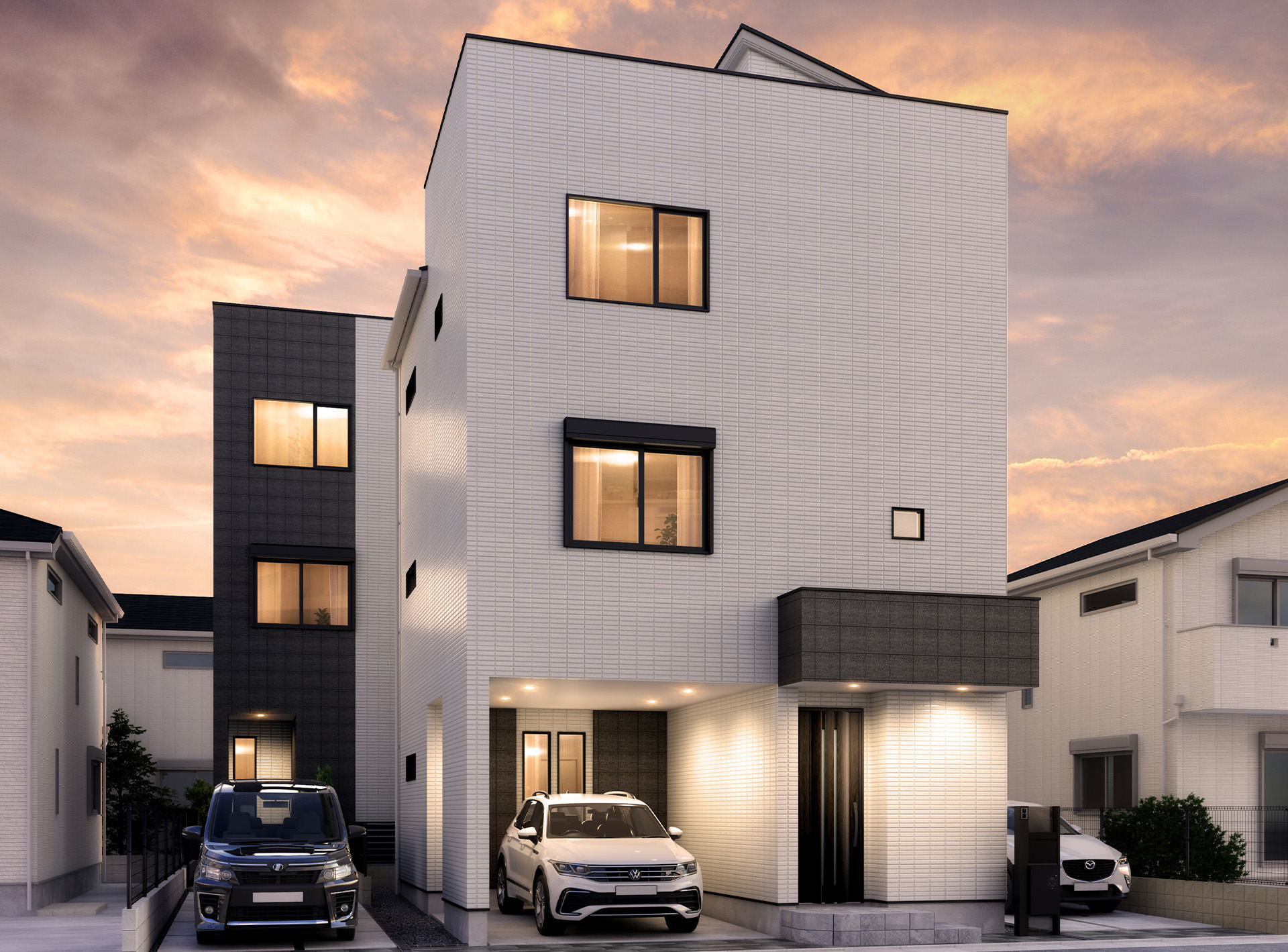 &RESORT HOUSE 川口元郷（アンリゾ 川口元郷）外観パース