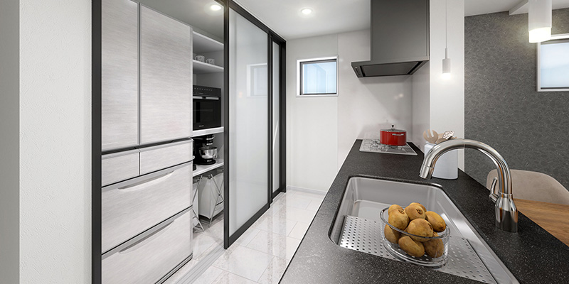 &RESORT HOUSE 南浦和Ⅴ期(アンリゾ 南浦和Ⅴ期)キッチンパース