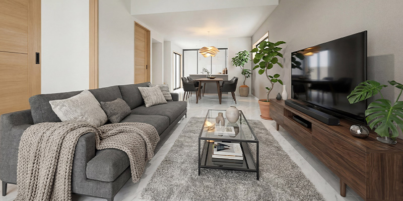 &RESORT HOUSE 南浦和Ⅵ期（アンリゾ 南浦和Ⅵ期）内観パース