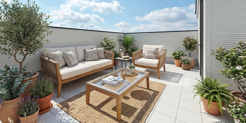 &RESORT HOUSE 南浦和Ⅵ期（アンリゾ 南浦和Ⅵ期）屋上テラスパース