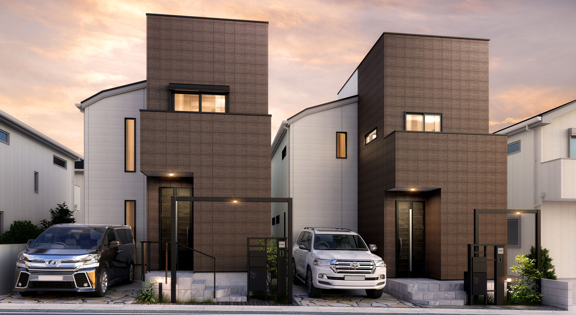 &RESORT HOUSE 東浦和Ⅴ期（アンリゾ 東浦和Ⅴ期）外観パース