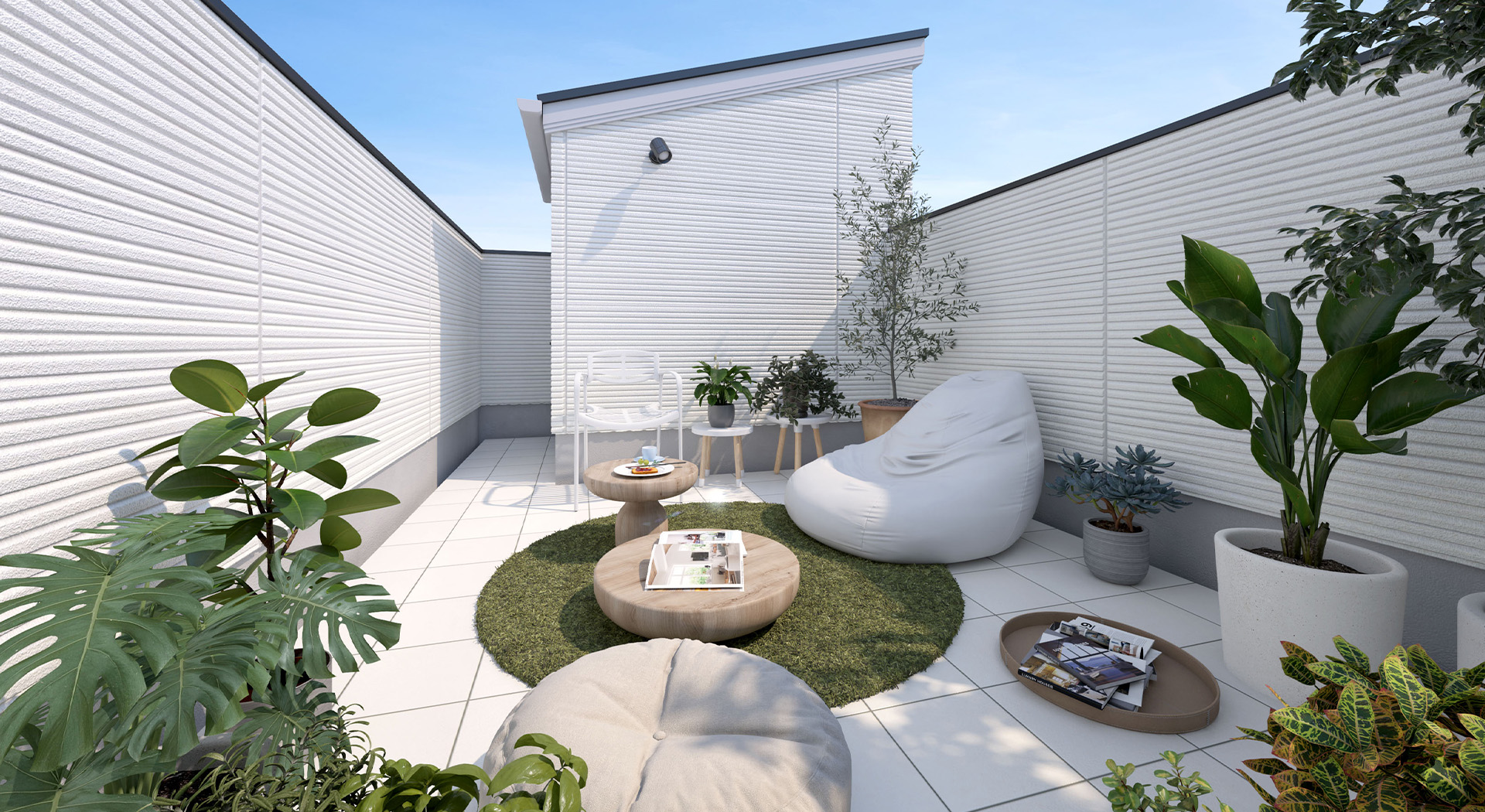 &RESORT HOUSE 東浦和Ⅴ期（アンリゾ 東浦和Ⅴ期）屋上テラスパース