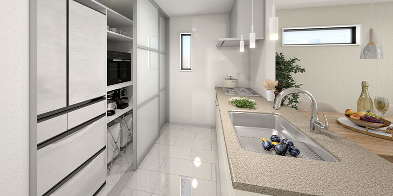 &RESORT HOUSE 東浦和Ⅴ期（アンリゾ 東浦和Ⅴ期）キッチンパース