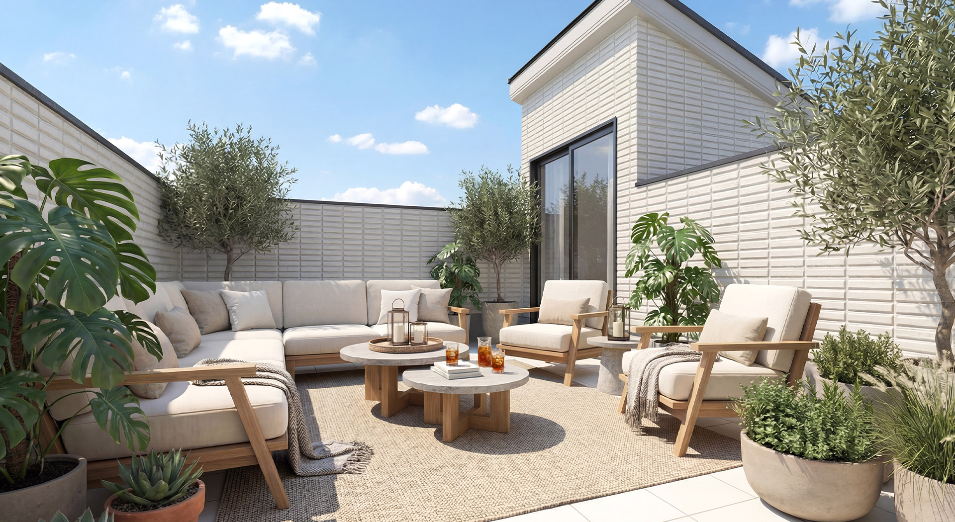 &RESORT HOUSE 南大塚Ⅱ期（アンリゾ 南大塚Ⅱ期）屋上テラスパース