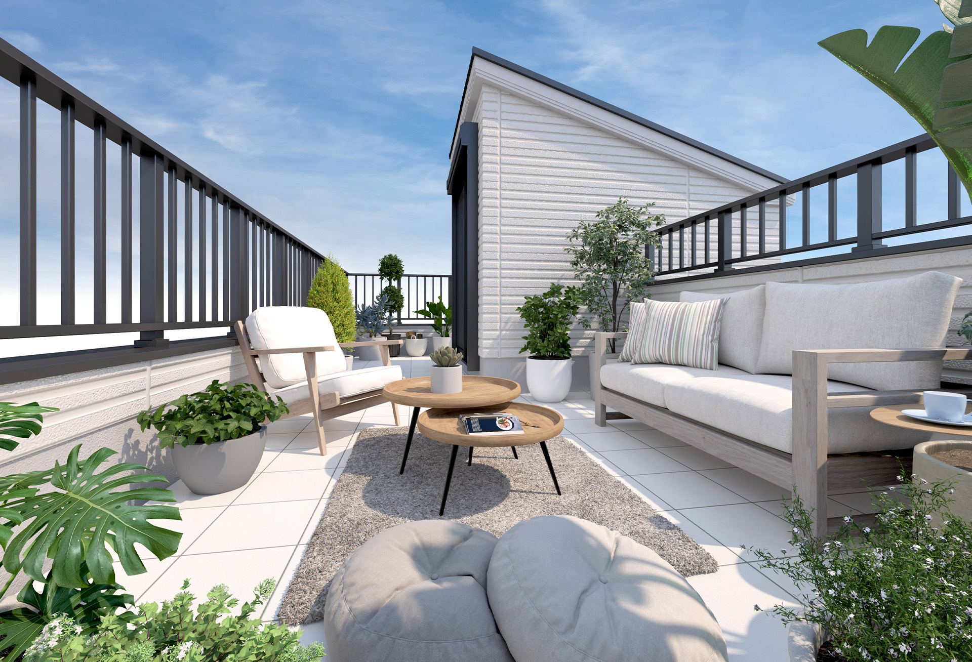 &RESORT HOUSE 朝霞台（アンリゾ 朝霞台）屋上テラスパース