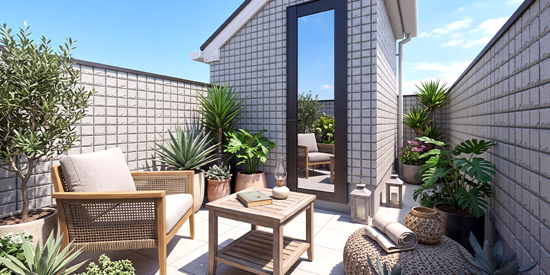 &RESORT HOUSE 西大井（アンリゾ 西大井）屋上テラスパース