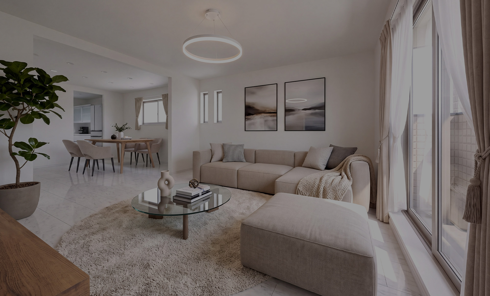&RESORT HOUSE 川崎新町（アンリゾ 川崎新町）内観パース