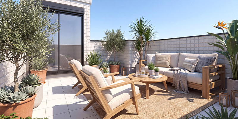 &RESORT HOUSE 川崎新町（アンリゾ 川崎新町）屋上テラスパース