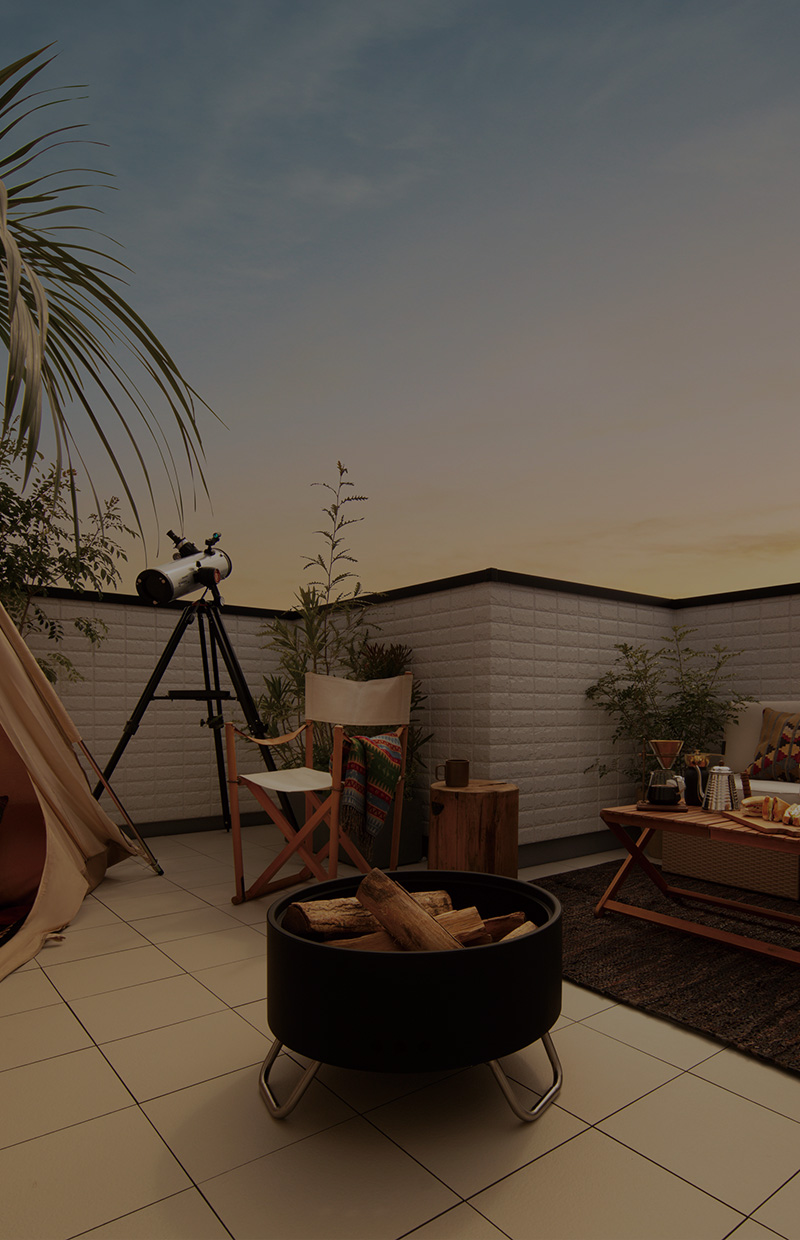 &RESORT HOUSE 本八幡（アンリゾ 本八幡）屋上テラスイメージ