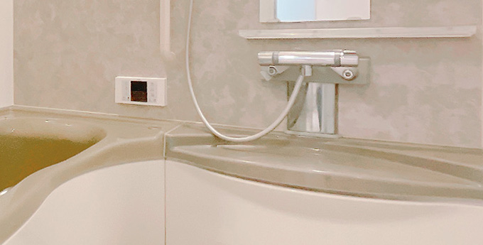 設備の充実した浴室