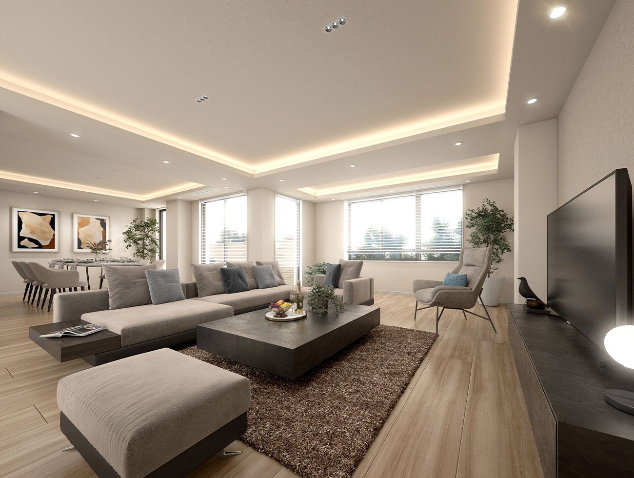 ホーマットチェリーレーン301号室 リビング