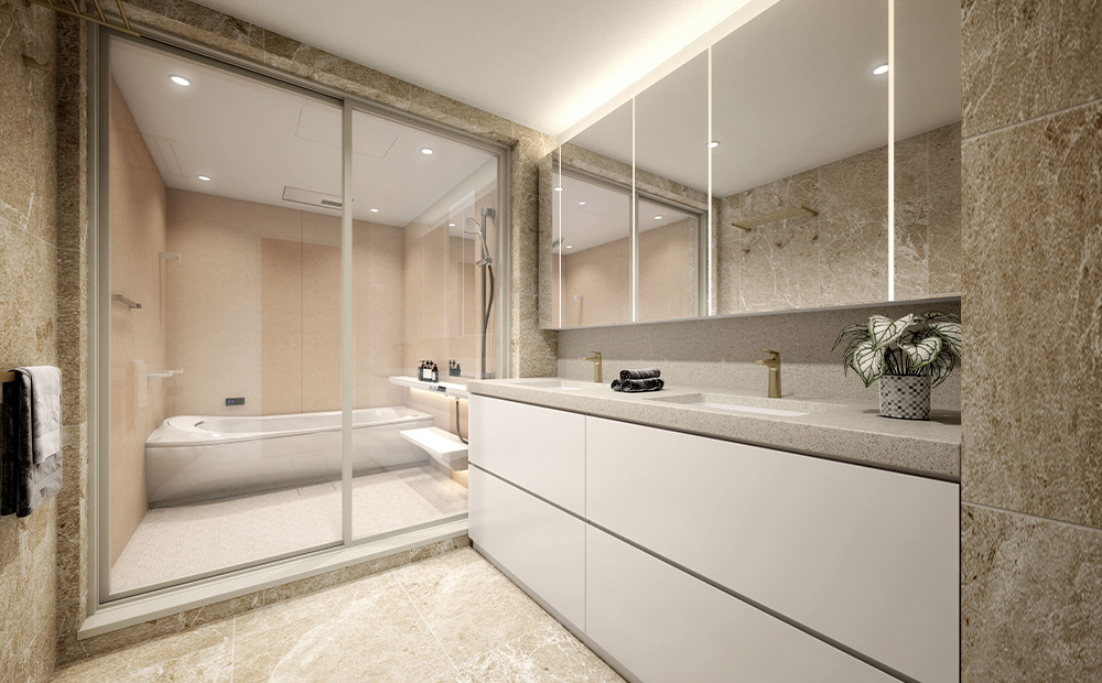 ホーマットチェリーレーン301号室 浴室・プライベートスパ