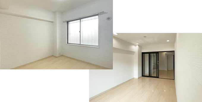 寝室や書斎、子供部屋にも